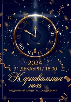 Карнавальная ночь  в  Минске 31 декабря 2024 года