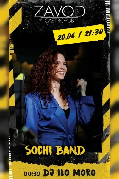 Sochi Band / Dj Ilo Moro  in  Minsk 20 june 2025 of the year
