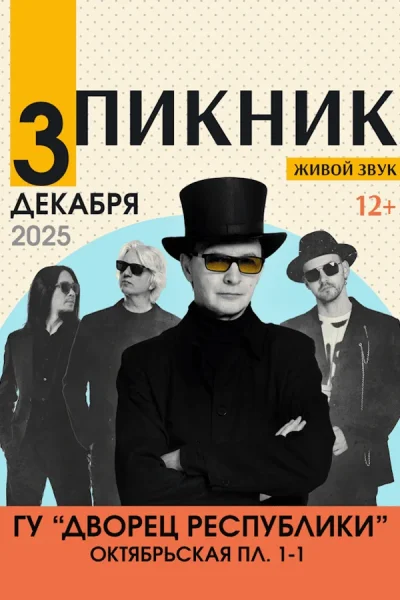 Концерт группы «Пикник»  в  Минске 3 декабря 2025 года