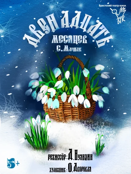 Двенадцать месяцев  в  Бресте 17 января 2026 года