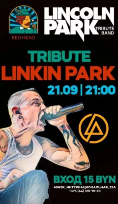 Linkoln Park band трибьют LInkin Park in Minsk 27 september 2023 of the year