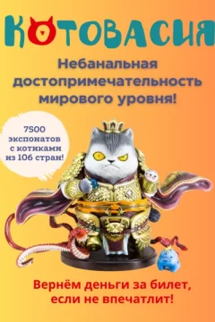 Выставка «Настоящий котячий Эрмитаж»  in  Minsk 1 august 2024 of the year