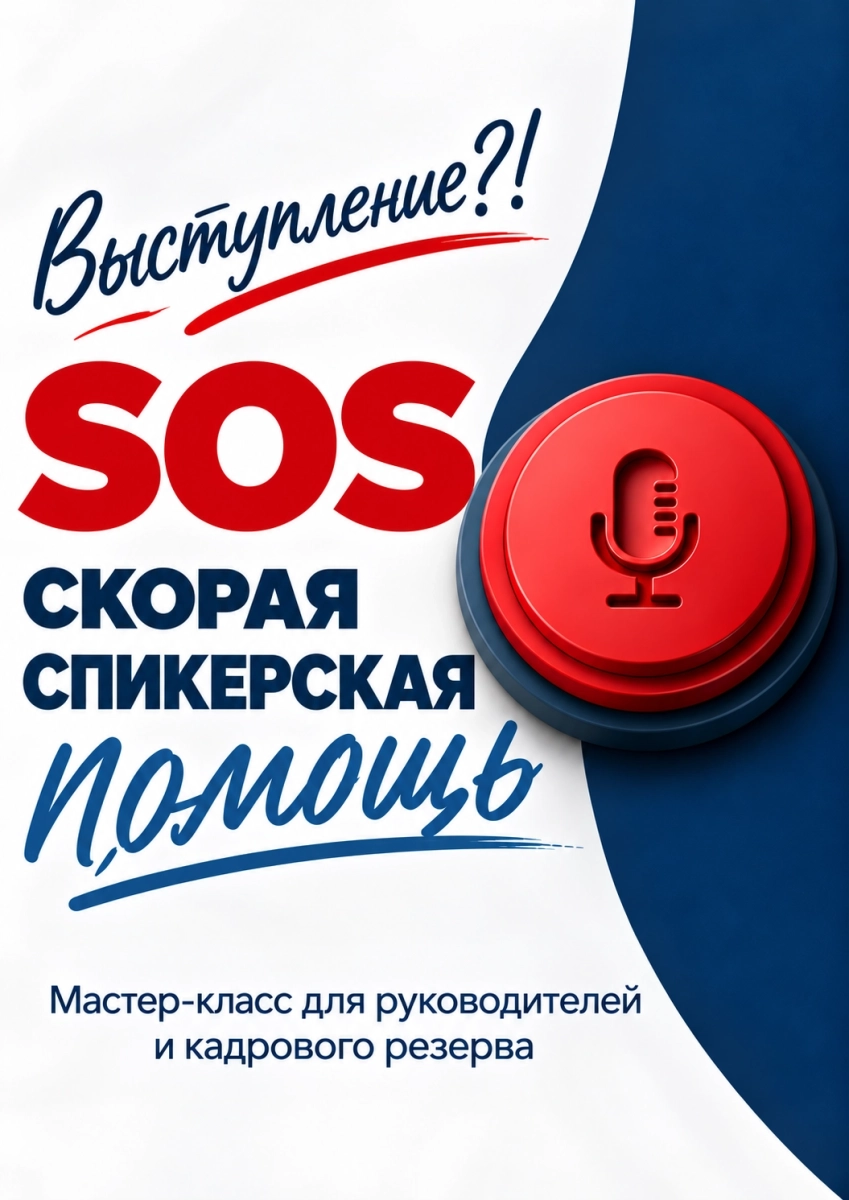 "Скорая спикерская помощь" - мастер-класс по подготовке вашего вы в Минске 6 октября 2026 года