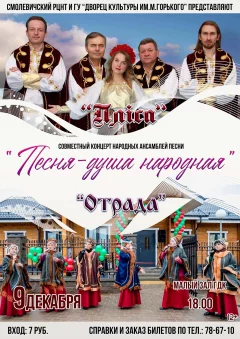 Концерт народных ансамблей песни «Песня – душа народная» in Borisov 9 december 2022 of the year