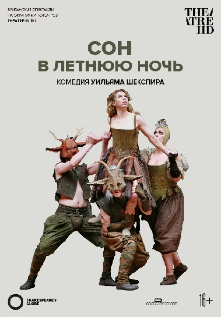   TheatreHD: Сон в летнюю ночь (RU SUB)  в Минске 10 августа – билеты и анонс на мероприятие