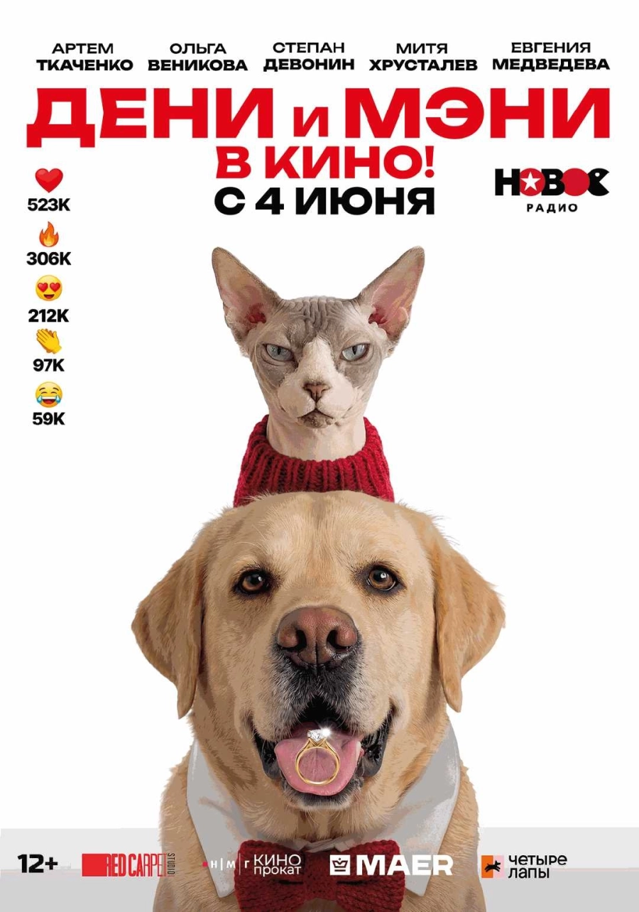  Дени и Мэни в кино!  мероприятие