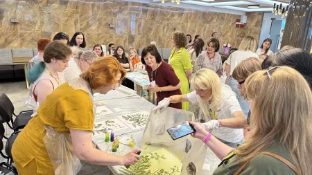 04. Мастер-класс по окраске тканей для вышивки мероприятие в Минске 15 июня