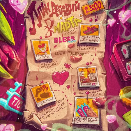 BLESS RETRO 8 Марта мероприятие в Минске 8 марта