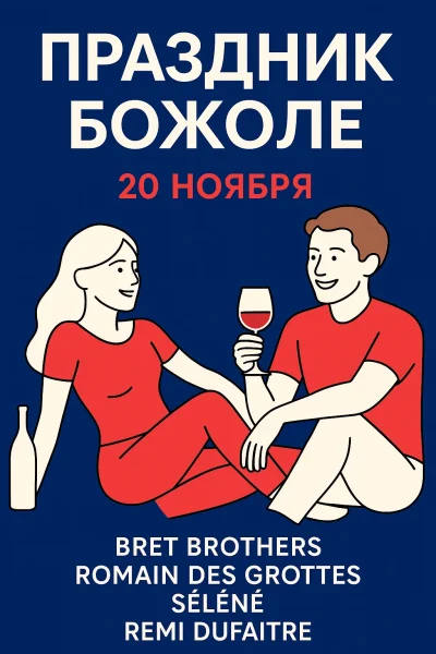 Праздник Вина Божоле  в  Минске 20 ноября 2025 года