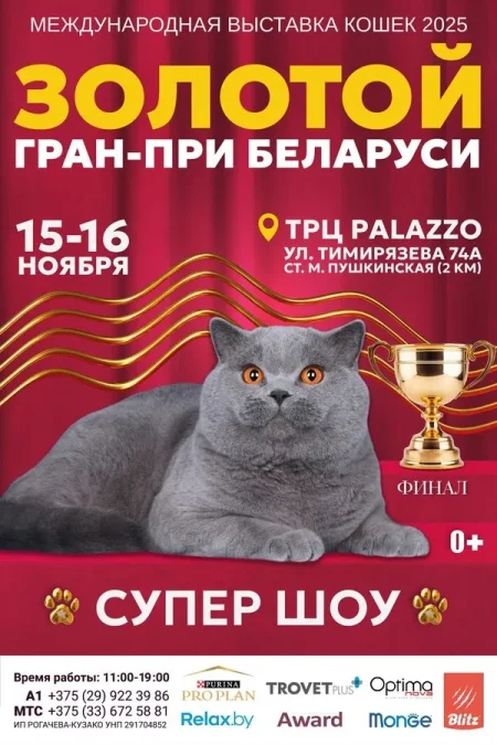 Золотой Гран-При Беларуси — 2025! в Минске 15 ноября