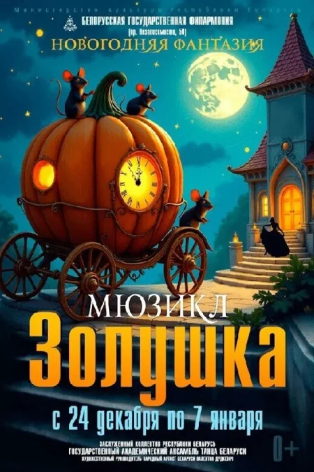 Спектакль «Золушка. Новогодняя фантазия» в Минске 30 декабря