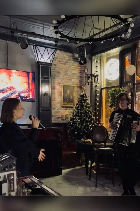 Новогодний корпоратив в ресторане «Бон Шанс» в Минске 5 декабря