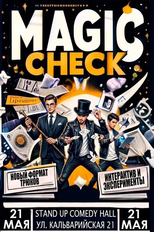 Magic Check 15 мероприятие 21 мая