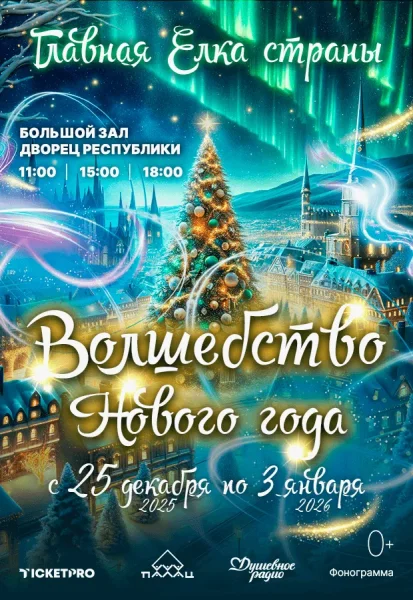 Новогоднее мероприятие ГЛАВНАЯ ЕЛКА СТРАНЫ в Минске 1 января 2026 года