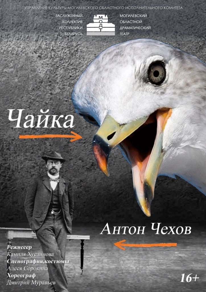 Антон Чехов "Чайка"  в  Могилеве 6 июня 2026 года