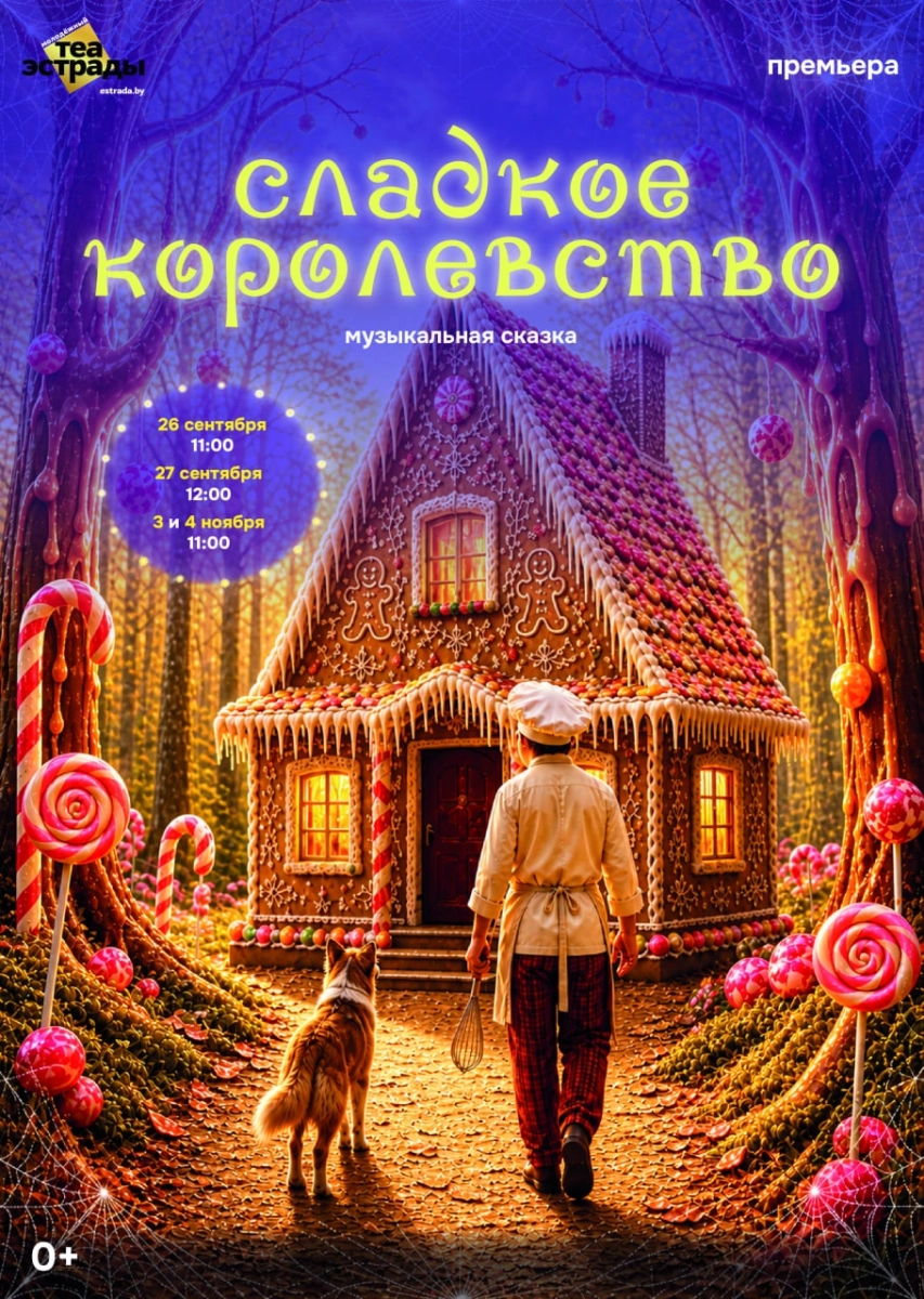 Музыкальная сказка «Сладкое королевство»  in  Minsk 26 september 2026 of the year