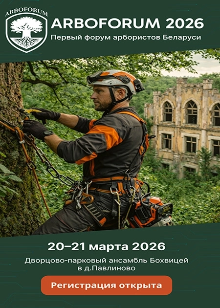 ArboForum 2026: Первый форум арбористов Беларуси в Барановичах 20 марта 2026 года